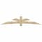 Ekena Millwork Alberta Rough Sawn Timber Gable Bracket, Douglas Fir, 108"W x 22"H x 4"D x 6"F, 5/12 Pitch GBW108X22X0406ALB00RDF - alternate 1